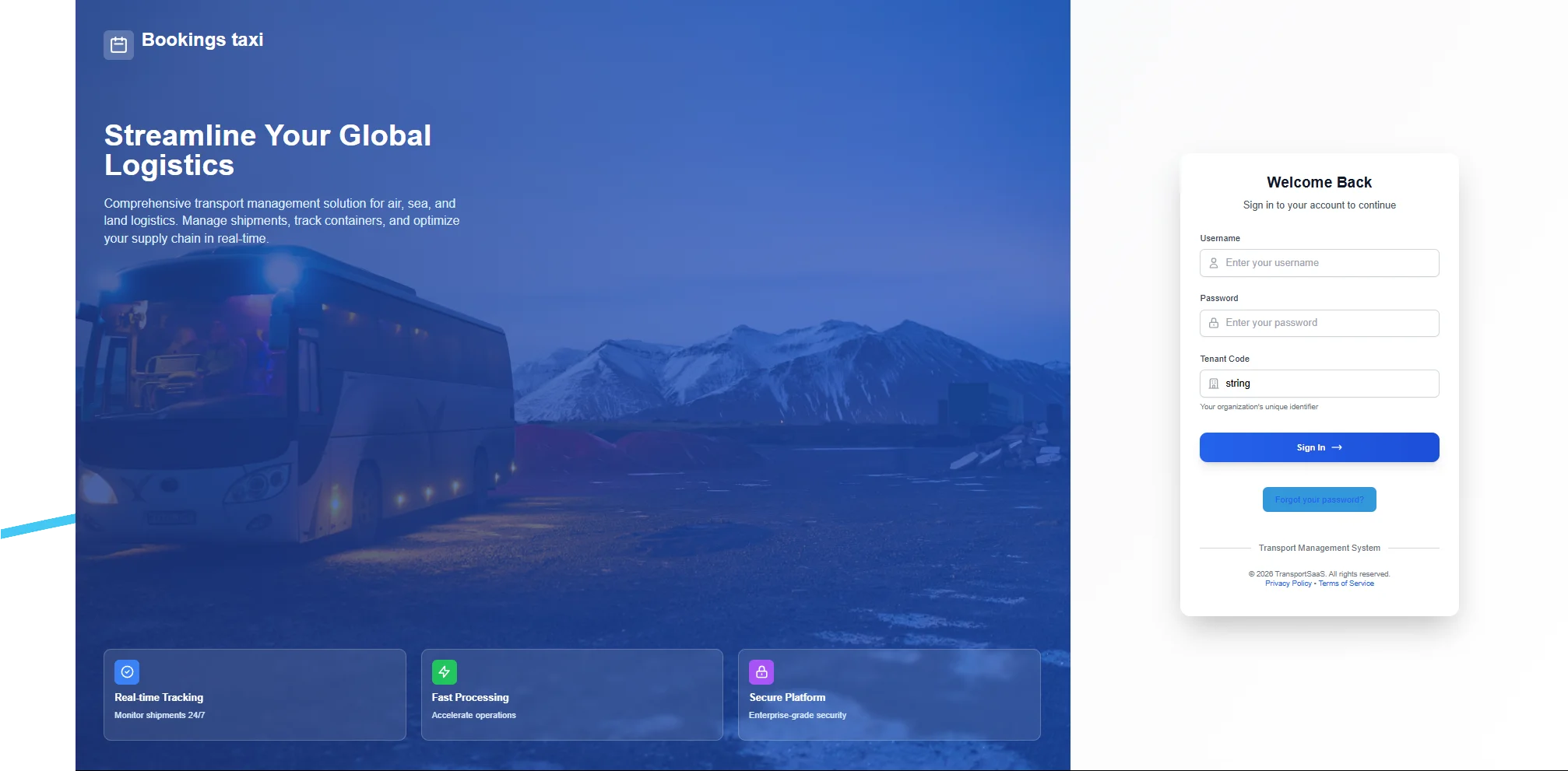 Proyecto Taxi Booking System - Reservas de Transporte