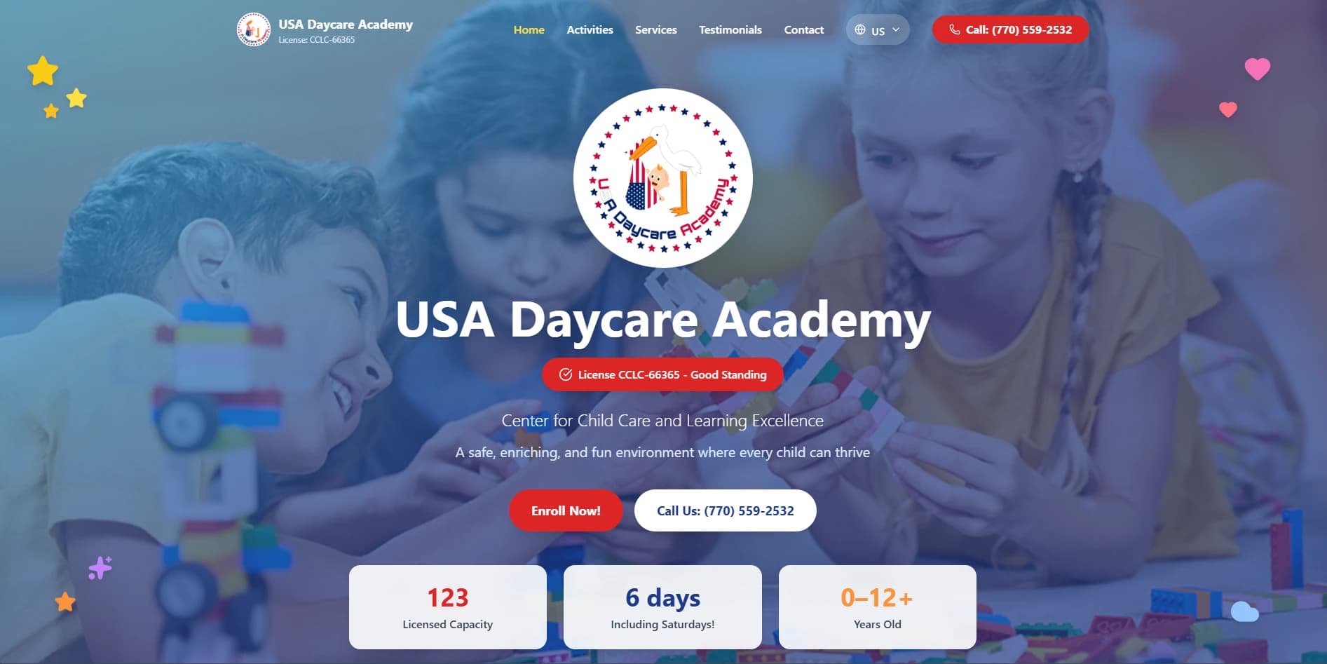 Proyecto USA Daycare Directory - Plataforma Web